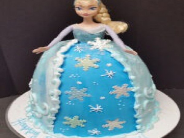Elsa/Anna Doll Cake - Chocolate (EA)