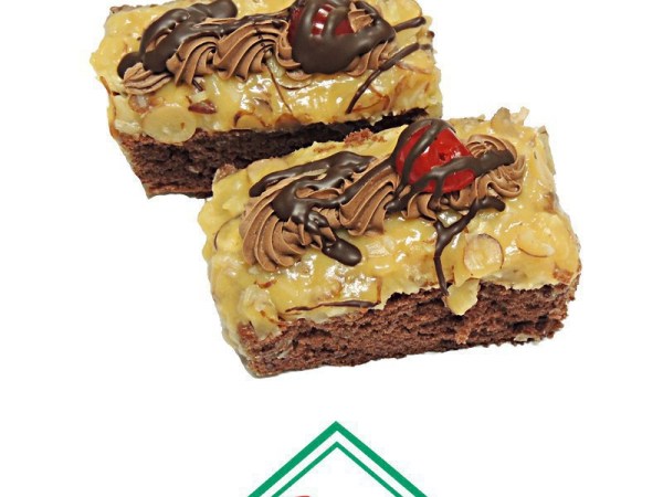 German Chocolate Cake Slice (EA)