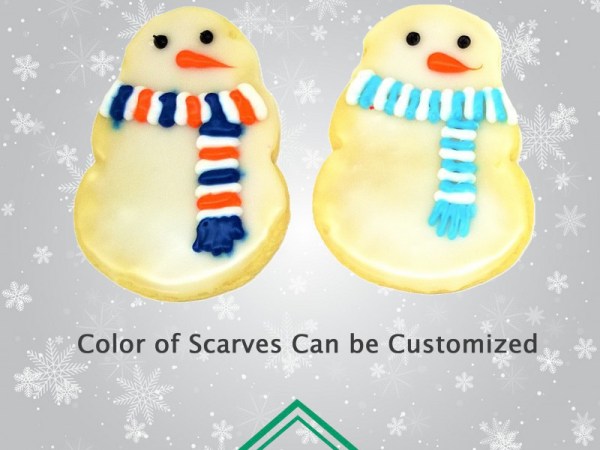 Snowmen Sugar Cookies (EA)