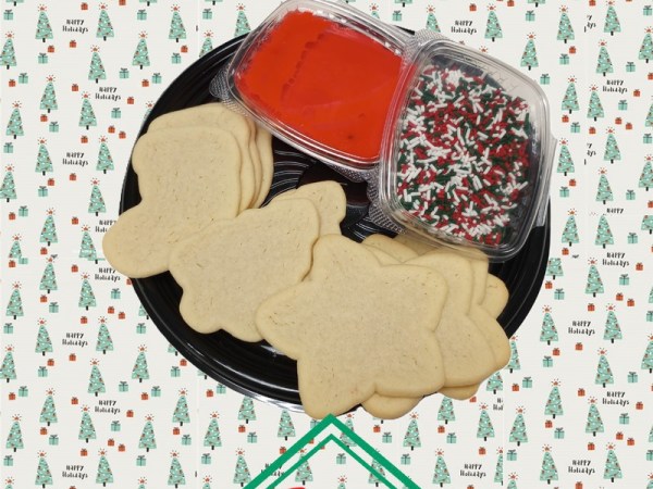 Christmas DIY Sugar Cookie Tray (18CT)