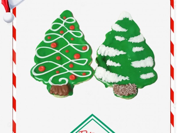 Christmas Tree Sugar Cookies (EA)