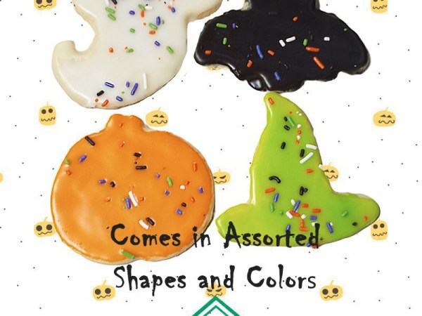Halloween Sugar Cookies w/ Sprinkles (EA)