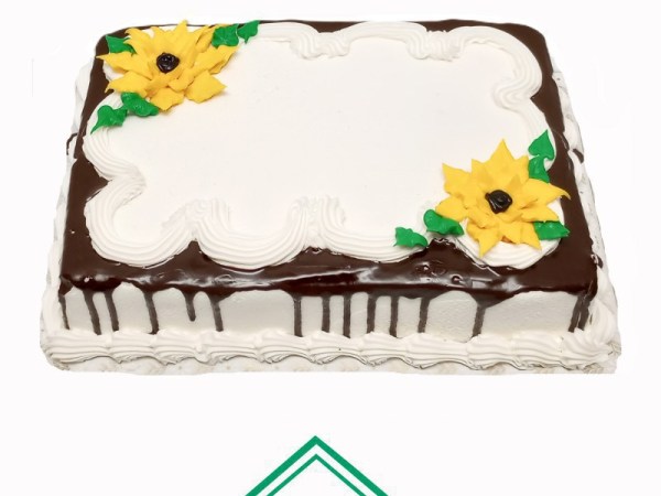 Marble Floral Cake (EA)