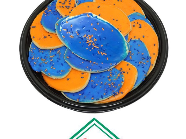 Football Sugar Cookie Tray (18CT)