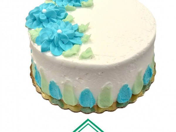 Blue Poppies Cake (EA)